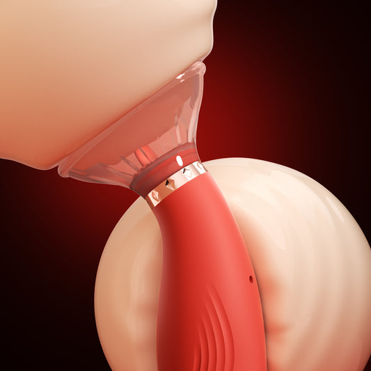 Lip Honey Tongue Negative Pressure Sucking Tongue Licking Massager