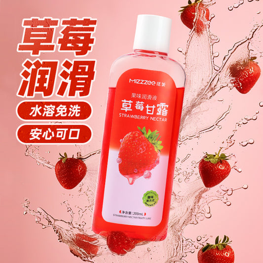 Delicious Strawberry and Mango Juice Flavored Lubricant (200ML)