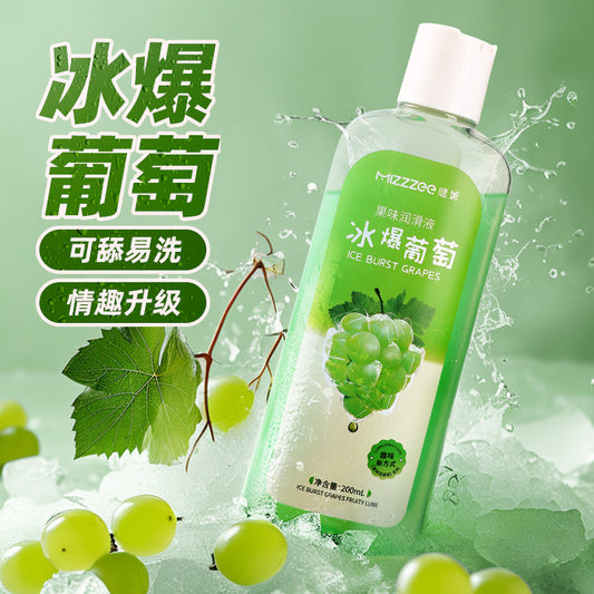 Delicious Icy Grape Flavored Lubricant (200ML)