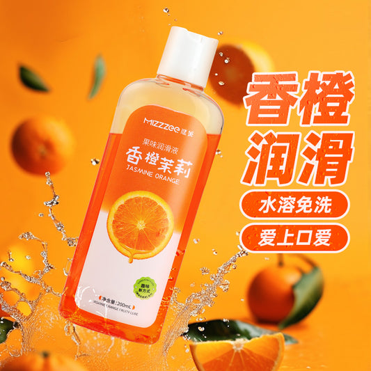 Delicious Orange and Jasmine Flavored Lubricant (200ML)