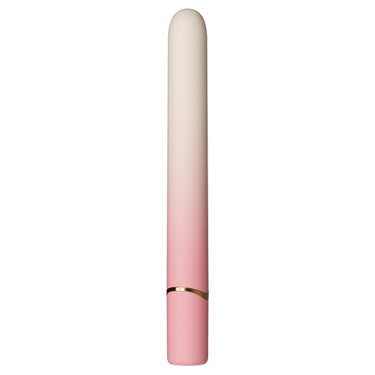Mini Stick Applet Small Hidden Point Soft Female Masturbation Vibrator (Gradient Pink)
