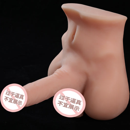 Affectionate Male Campus Hunk: Vagina & Buttocks Replica for Women