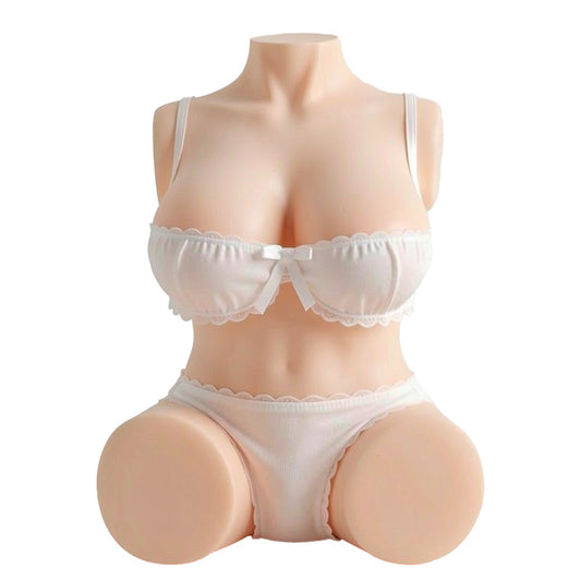 1kg Moe Anime Half-Body Torso Toy - Petite Beginner Male Stroker