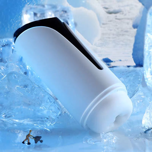 Blue Crystal-Y Sound Strong Shock Clamp Suction Masturbation up