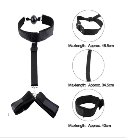 Back Mouth Plug SM Fun Alternative Toys Bondage