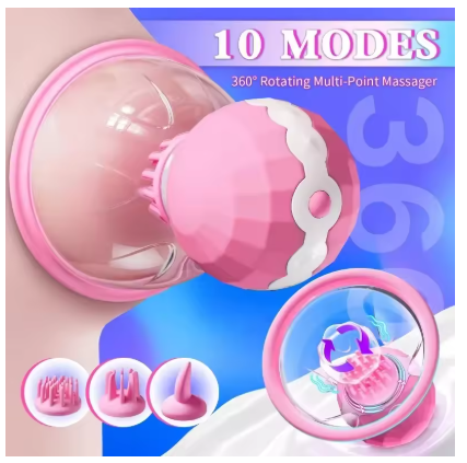 Shuyue Rotating Breast Suction Cup Breast Masturbation Tool