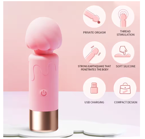 Milkshake AV strong vibration massage masturbator
