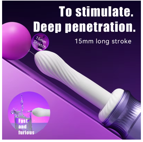 Telescopic plug-in gun APP remote control silicone dildo plug-in vibration strong heating female sex toys