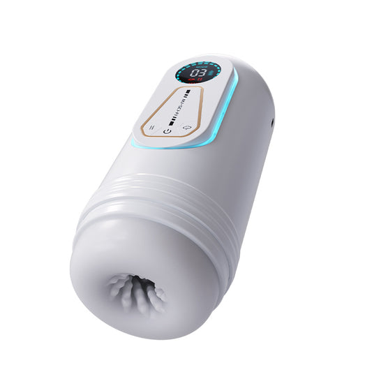 BaiMi-X: Automatic Suction & Vibrating Male Masturbator Cup