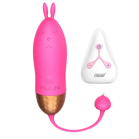 Bunny Wireless Remote Control Bullet Vibrator - Ultra-Powerful Rabbit Egg Toy