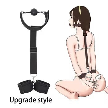 Back Mouth Plug SM Fun Alternative Toys Bondage