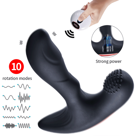 Wireless Remote Control Heated Automatic Prostate Massager