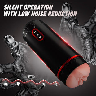 Smart Auto-Suction & Vibrating Trainer: Hands-Free Endurance Master