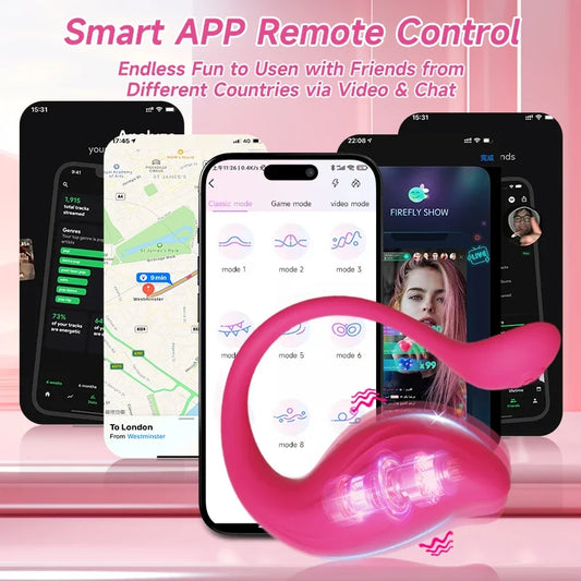 YEAIN 情趣玩具遥控APP震动器可穿戴内衣蛋