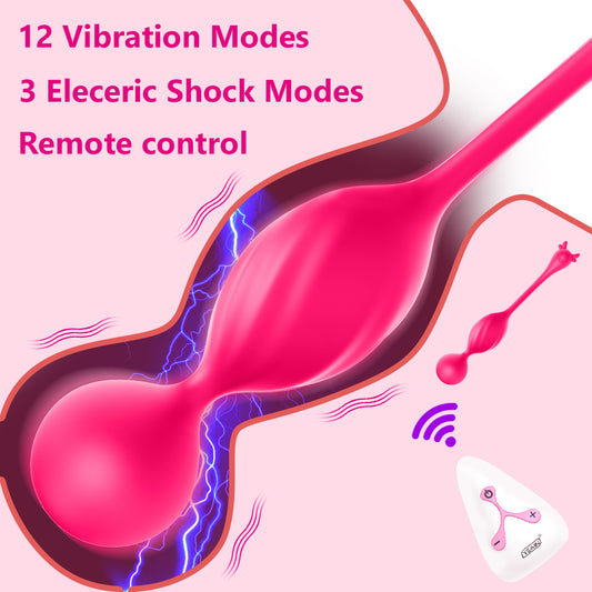 YEAIN Postpartum Exerciser Electric Shock Yoga Female Pelvic Floor Muscle Vaginal Massage Ball