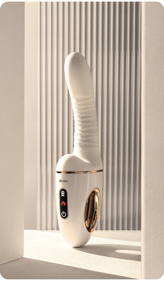 JEUSN G40 Portable Telescopic Handheld Cannon Heating and Vibrating Massage Stick