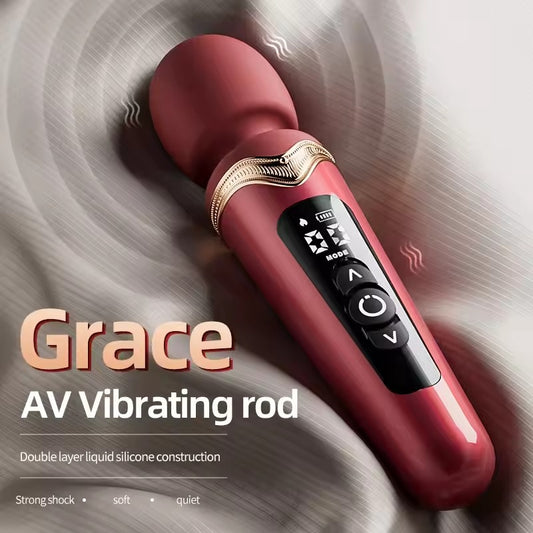 Grace Strong Shock Big Head AV Vibration Massager