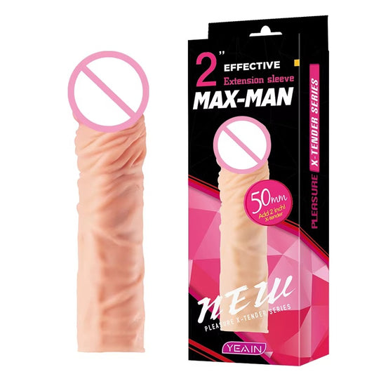 YEAIN Reusable Silicone Condom (Penis Enlargement Condom)
