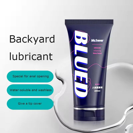 Blued Co-Brand Lubricant – Anal Pleasure Liquid