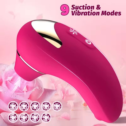 Rita 9-Frequency Sucking Clitoral Stimulator
