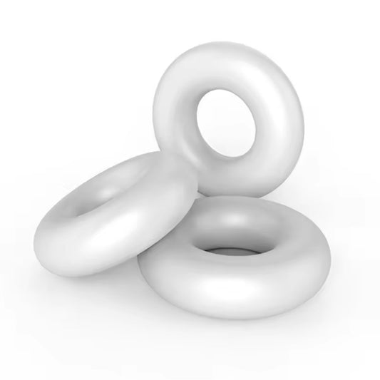 Ruyi King Kong Male Delay Rings (3-Piece Set): Heavy Duty Cock Ring Pack