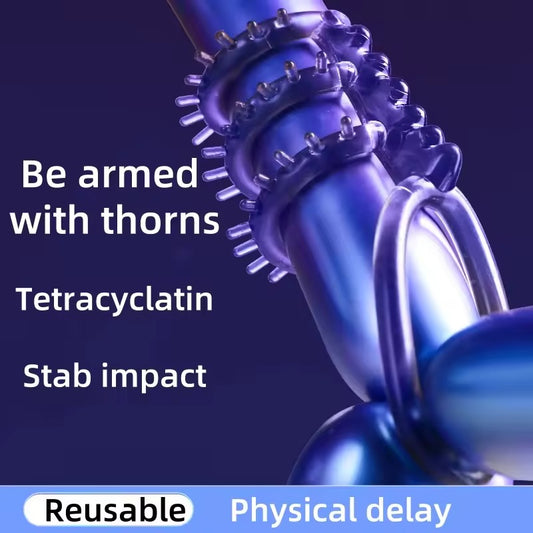 Spiked Wheel Internal Stimulator Climax Ring