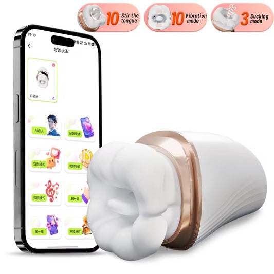 Soul Tongue: APP-Controlled Realistic Licking & Sucking Clitoral Vibrator