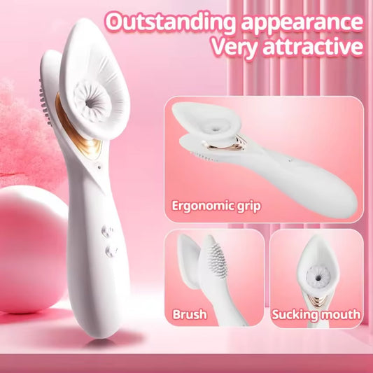 Fuxianghua vacuum sucking female fun toy vibrating masturbator