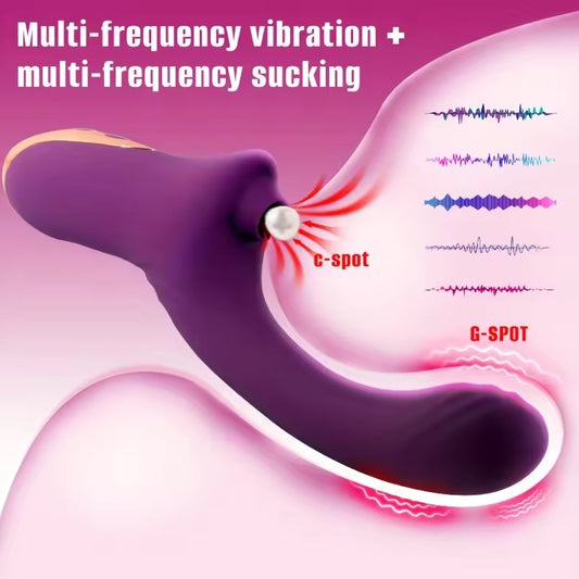 New Product Drunk Love Sucking Strong Vibration Thrusting Masturbation Massager