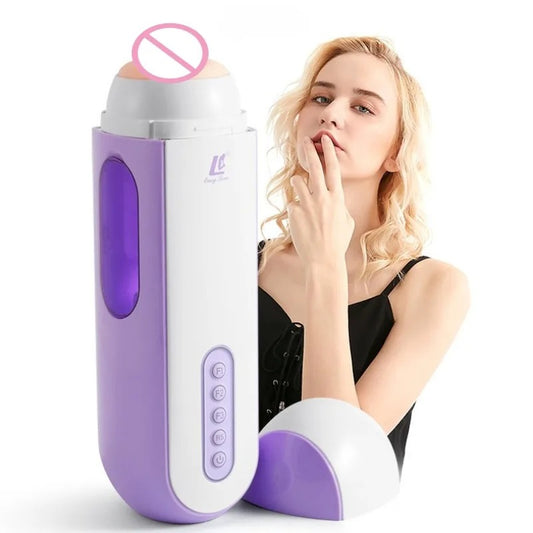 Full-Auto Bluetooth 3-in-1 Retractable Rotating Masturbator