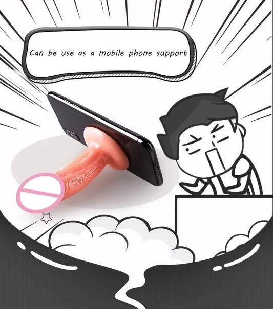 Hyper-Realistic Mini Silicone Dildo: Pocket-Size Lifelike Phallus