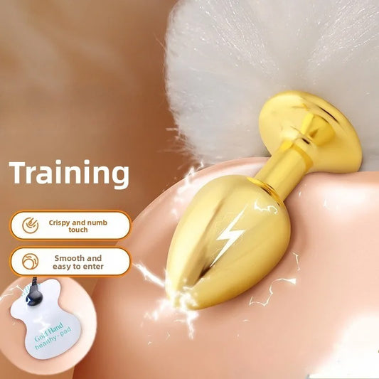 The Gilded Fox: Detachable E-Stim Tail Plug