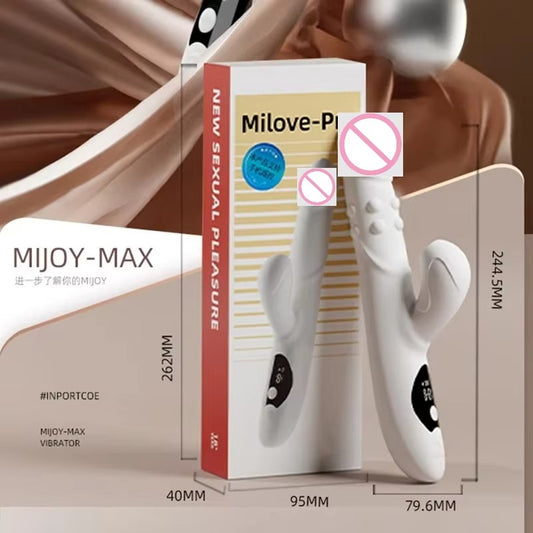 Smart APP remote mobile phone interactive sucking and shaking vibrator