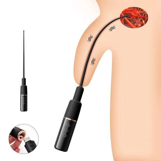 10 Frequency Urethral Vibration Men’s Toy Horse Eye Rod