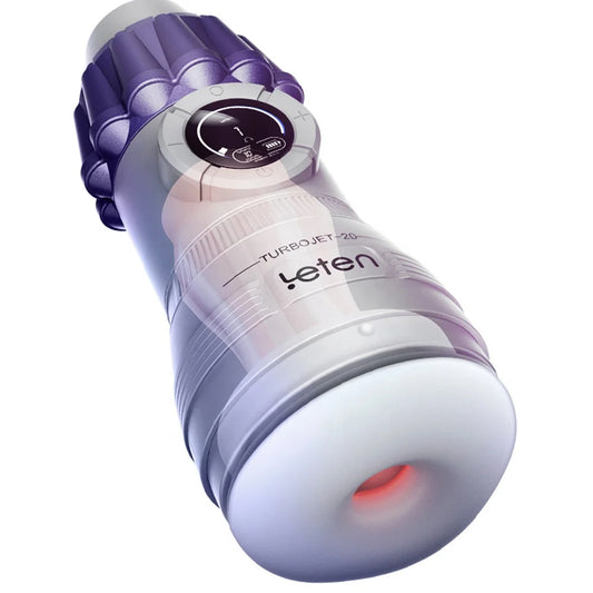Leten Automatic Suction Voice Interactive Smart Masturbation Cup