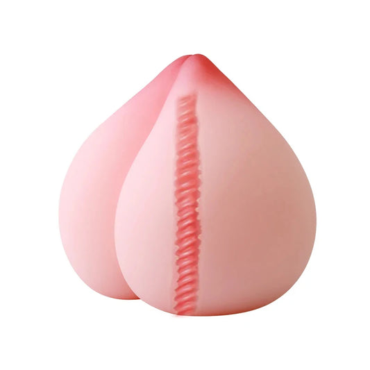 Peach Silicone Masturbator Ass Vejina Reverse Mold