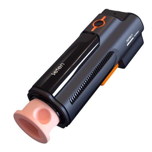 Brand New Leten Automatic Retractable Real Vagina Moaning Masturbation Cup