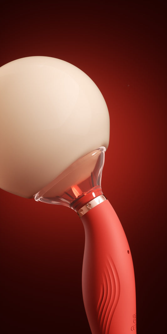 Fragrant Lips And Honey Tongue Negative Pressure Sucking Tongue Licking Breast Stimulation