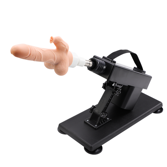 Tongue-Teasing Quick-Telescopic Gun Machine