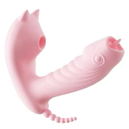 Little Devil APP Wearable Sucking Vibrator