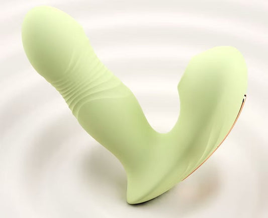 APP Joy Wearable Telescopic Sucking Vibrator