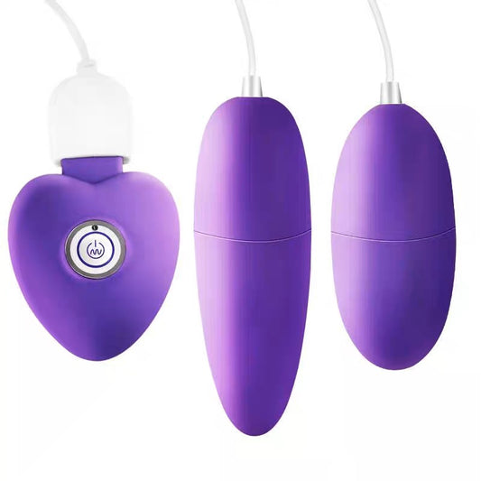USB rechargeable remote control squirting double jumping egg