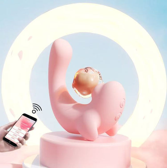 Tutunjing APP sucks the body vibrator masturbator massage stick