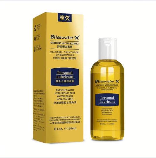 Blisswater Long HA Lube: Imperial Gold Comfort Formula