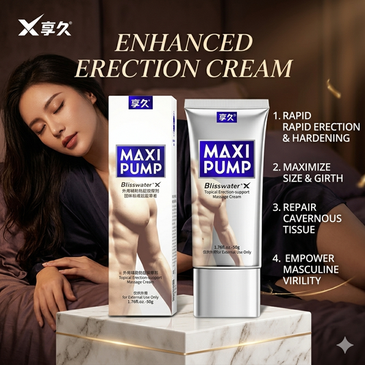 Blisswater Fast-Acting Male Hardening Cream: Instant Power & Performance