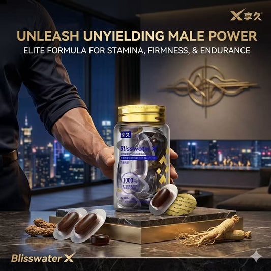BLISSWATER Male Enhancement Candy: Long-Lasting Stamina & Energy Booster(30 pcs)