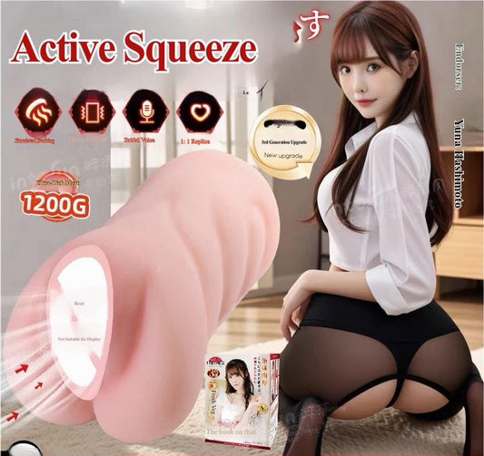 Arina Hashimoto Gen 3: Vibrating & Sucking Meiki Replica