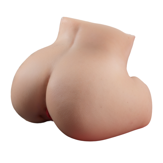 3.5kg Ag+ Antibacterial Realistic Hip Toy - Soft Dual Channel Male Stroker