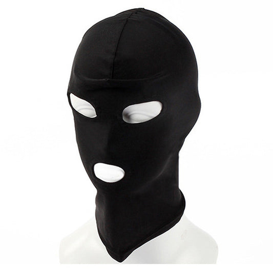 SM Sex Toy Bondage Headgear Elastic Cloth Head Cover Full Package