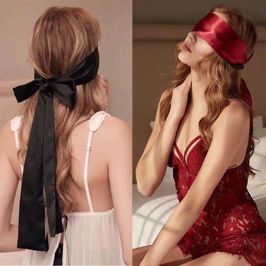 Sexy Satin Ribbon Eye Mask SM Flirting Essential